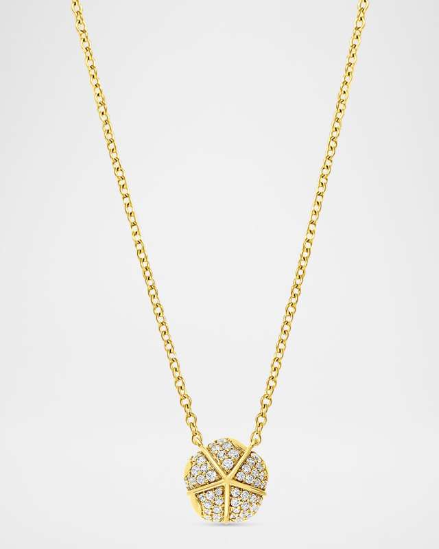 18K Terra Nova Grande Pave Diamond Necklace